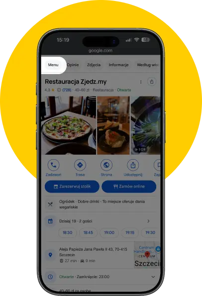 Google Menu